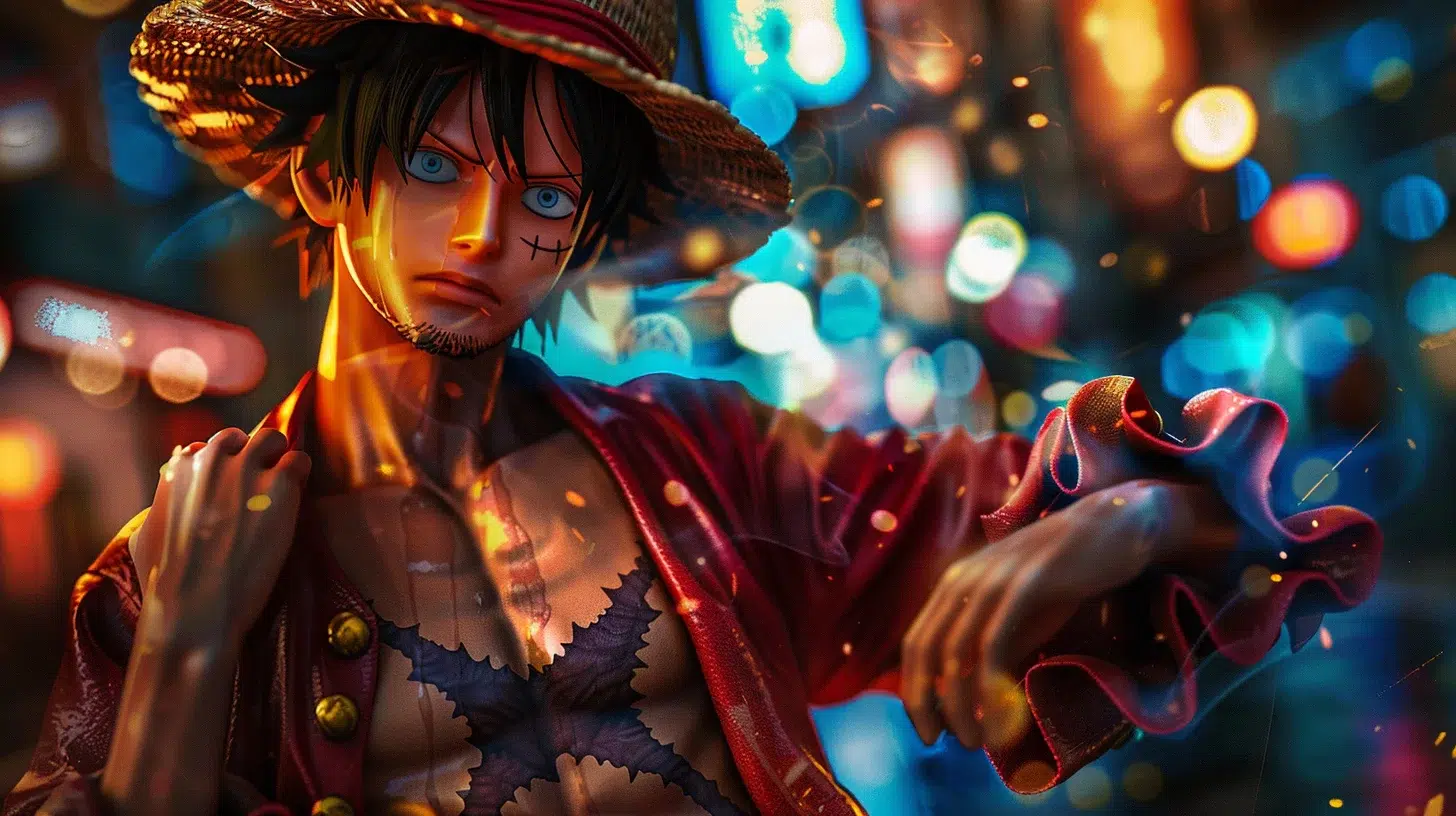 Luffy de One Piece métamorphosé