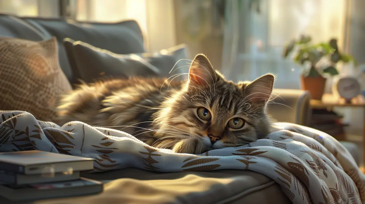 Pétrissage chat