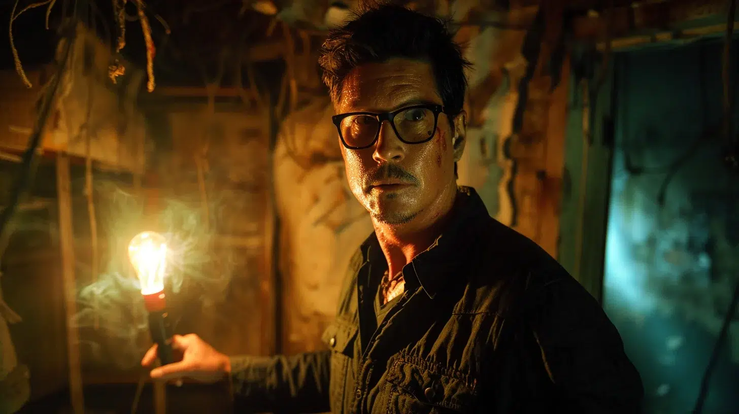 coulisses avec Zak Bagans