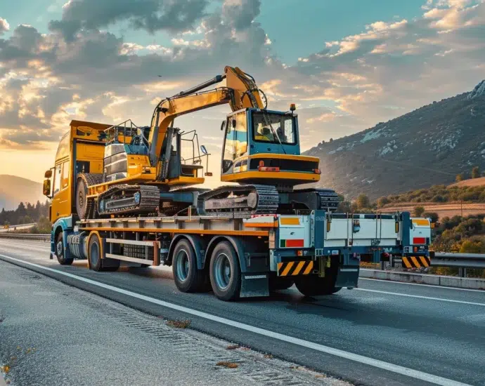 transport de matériel lourd