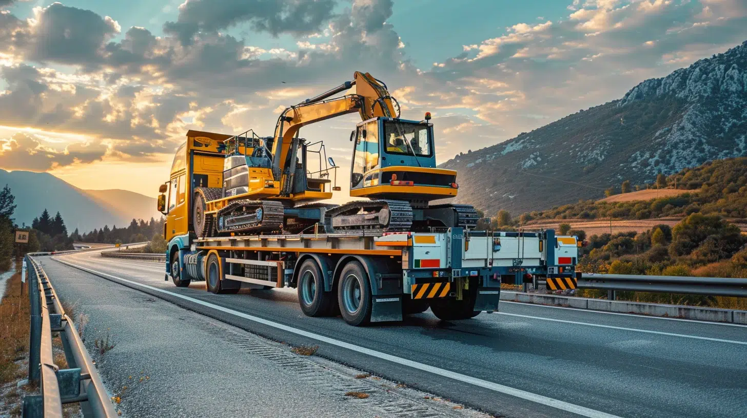 transport de matériel lourd