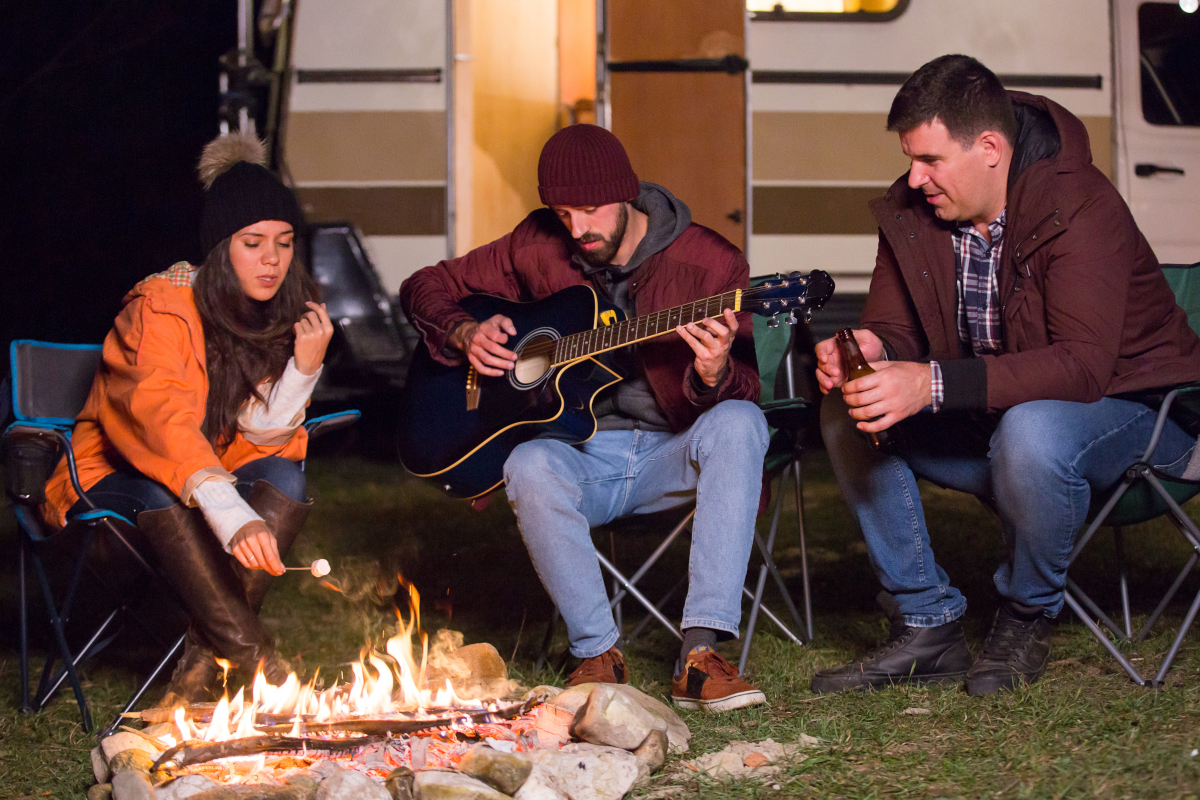chansons sur le camping