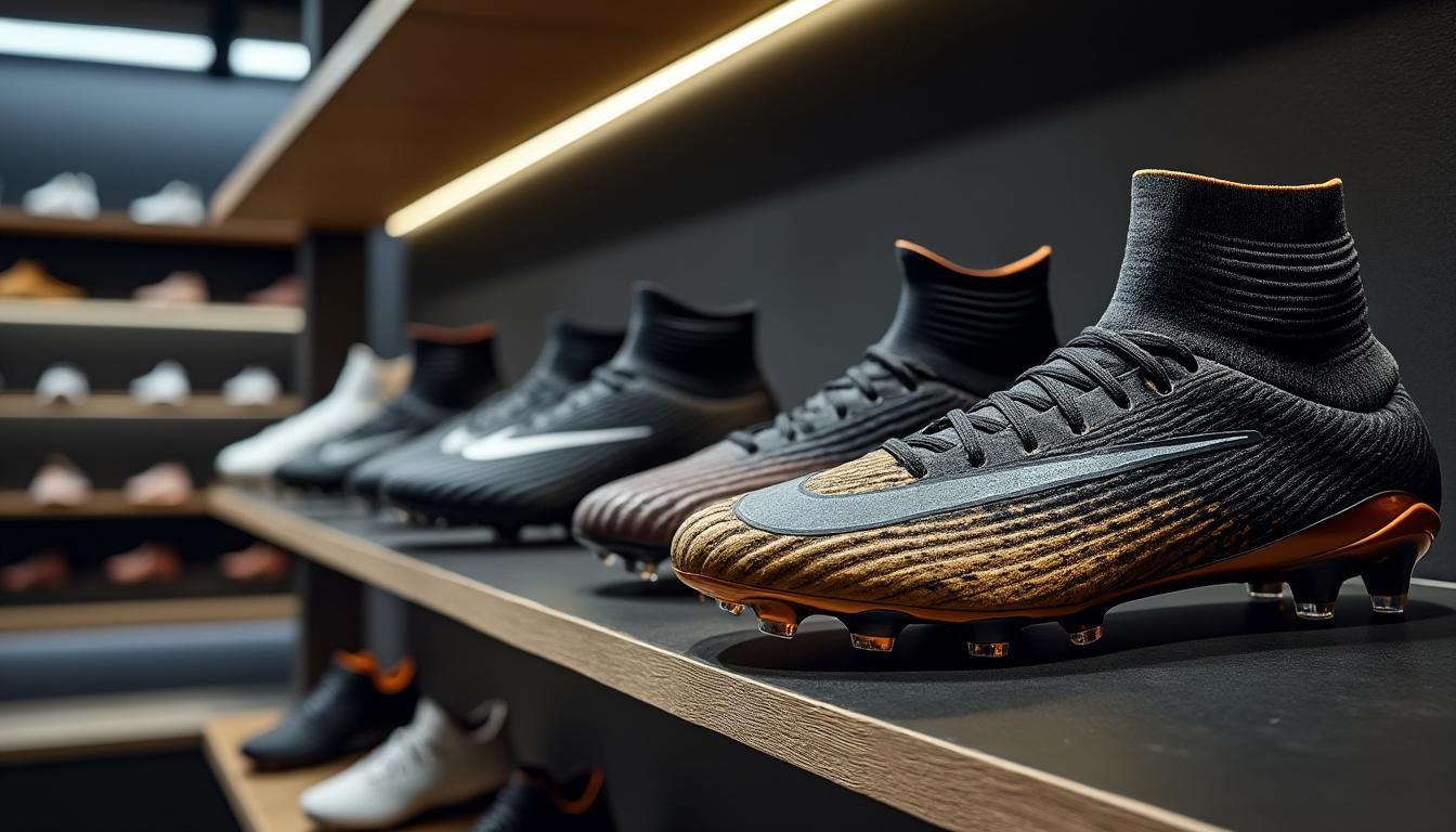 découvrez notre sélection des crampons de foot les plus chers alliant style, performance et innovation. explorez des modèles conçus pour les joueurs exigeants qui cherchent à allier esthétique et technologie sur le terrain.
