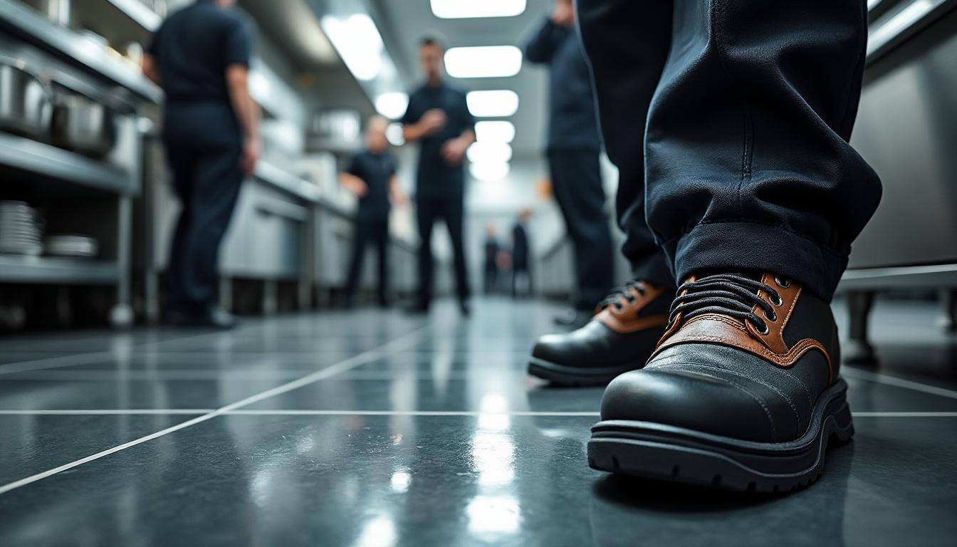 découvrez les avantages des chaussures de sécurité pas chères pour la cuisine en milieu professionnel. alliant confort, sécurité et économie, ces chaussures protègent vos pieds tout en restant accessibles, idéales pour les chefs et les cuisiniers soucieux de leur budget. ne sacrifiez plus la sécurité pour le prix !