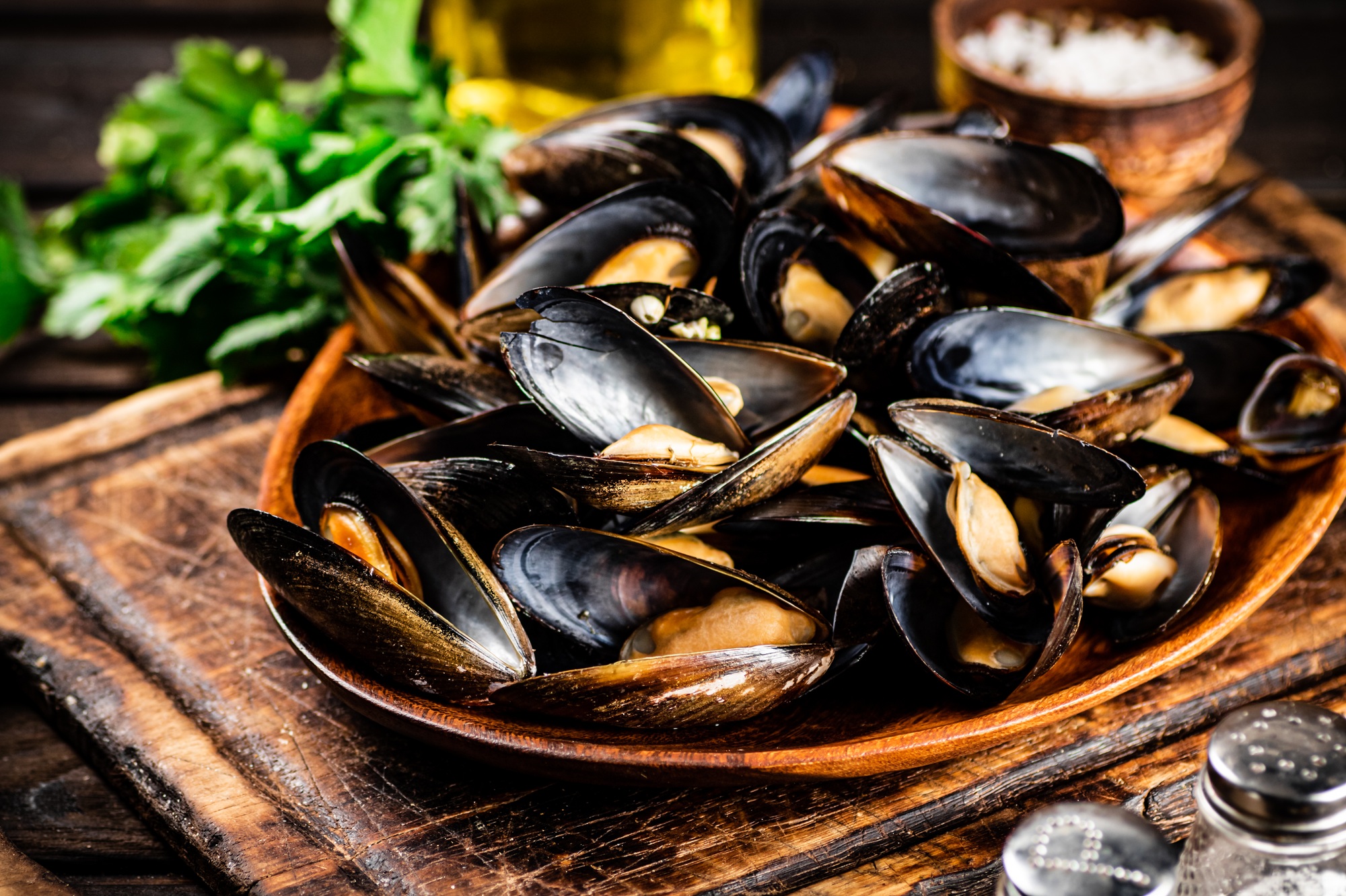 moules cuites