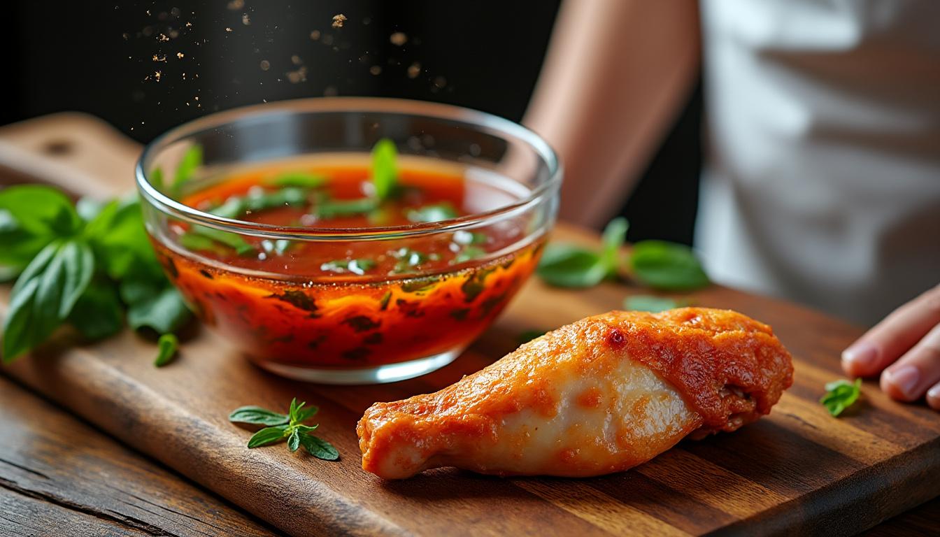 découvrez comment préparer une marinade irrésistible pour des chicken wings croustillants à l’air fryer: ingrédients simples, astuces et saveurs intenses.