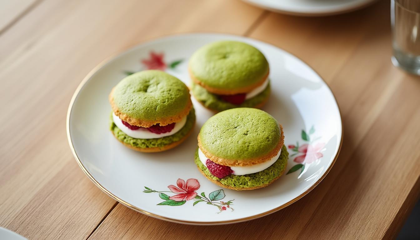 découvrez le financier au thé matcha et framboise, un dessert raffiné qui marie la douceur du matcha à la fraîcheur acidulée de la framboise. une recette originale pour surprendre et régaler vos invités.