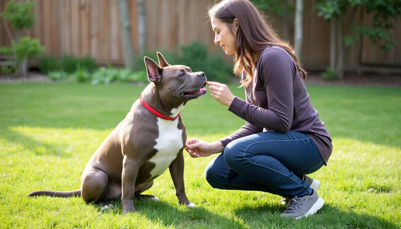 découvrez comment le renforcement positif peut transformer l’éducation de votre american bully. apprenez à renforcer la complicité avec votre chien tout en développant des comportements équilibrés et respectueux.