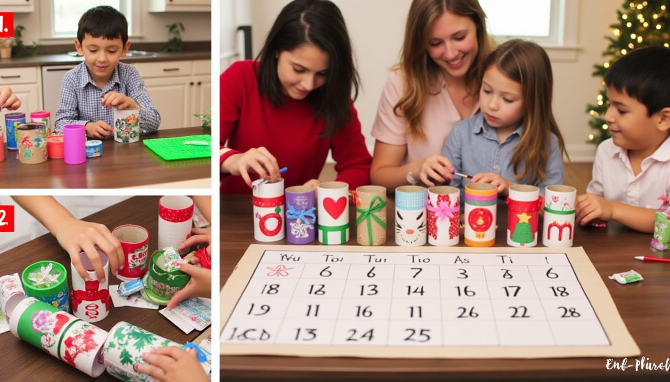 découvrez les nombreux avantages surprenants d’un calendrier de l’avent en papier toilette fait maison : économique, écologique et ludique, il apporte une touche créative et personnalisée à votre période des fêtes.