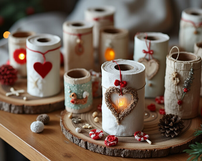 découvrez comment un calendrier de l’avent diy en rouleaux de papier toilette allie écologie, créativité et économies, tout en offrant des moments conviviaux et originaux pendant la période des fêtes.