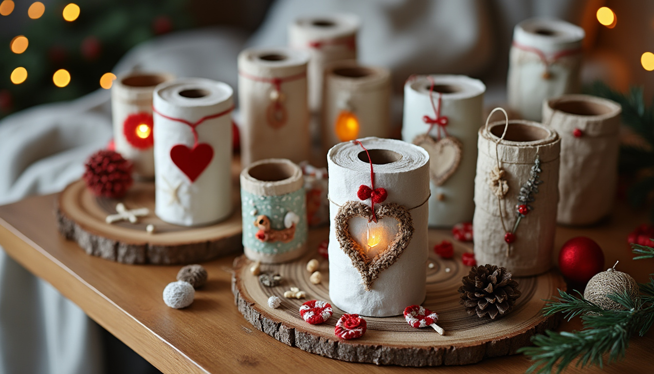 découvrez comment un calendrier de l’avent diy en rouleaux de papier toilette allie écologie, créativité et économies, tout en offrant des moments conviviaux et originaux pendant la période des fêtes.