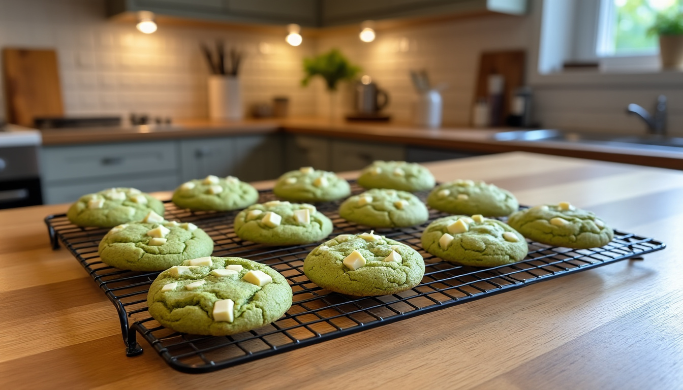 découvrez tous les secrets pour réaliser des cookies au matcha et chocolat blanc irrésistibles : astuces, ingrédients et étapes clés pour obtenir une texture fondante et un goût délicat à chaque fournée.
