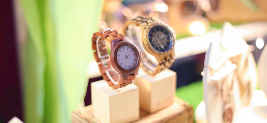 montre en bois