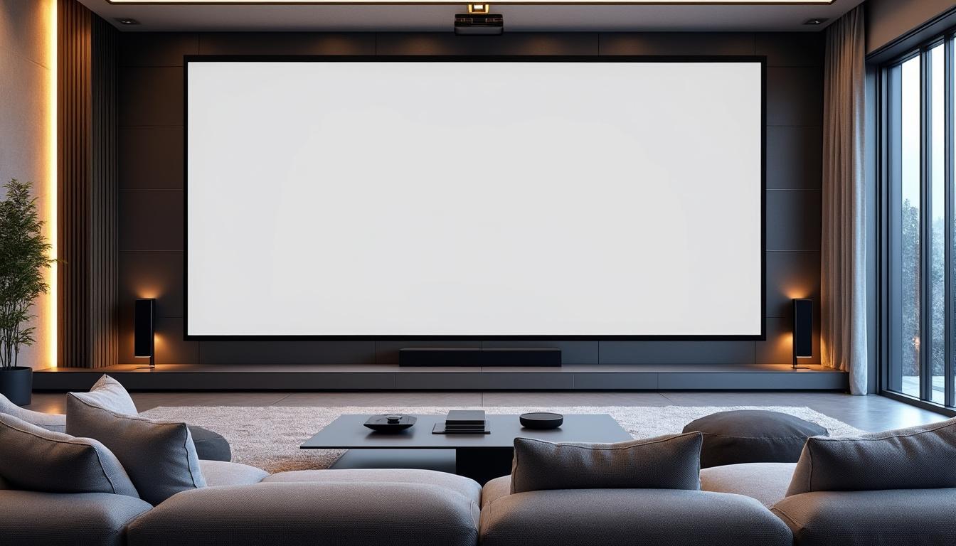 découvrez les tendances incontournables des écrans de projection pour home cinéma en 2026 et transformez votre expérience visuelle à domicile avec les dernières innovations.