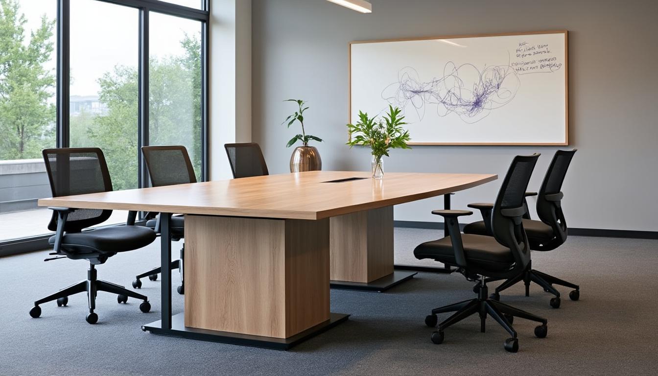 découvrez notre sélection des 5 meilleurs designs de tables de réunion professionnelles pour optimiser vos conférences et créer un espace de travail efficace et élégant.
