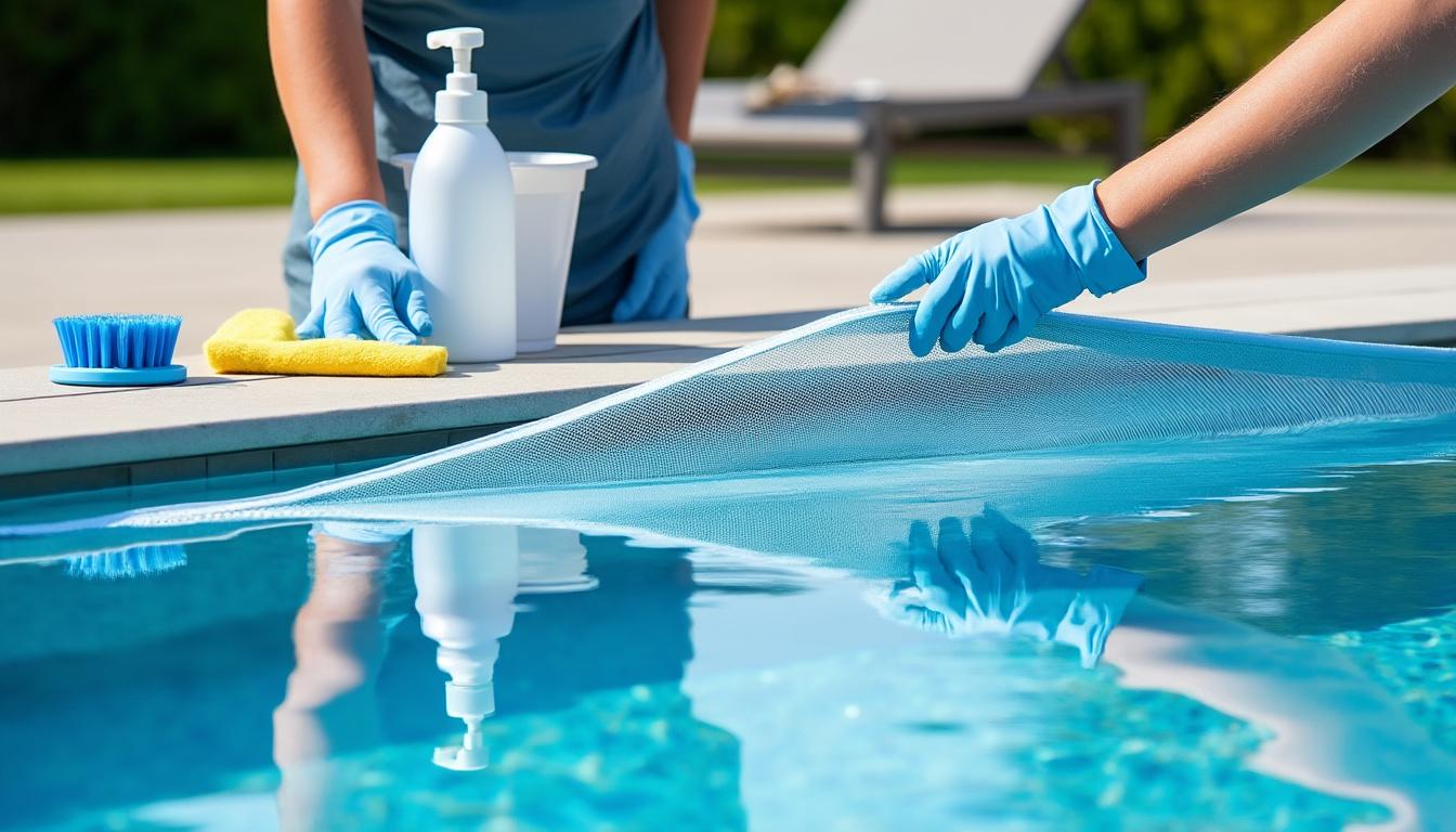 découvrez nos conseils pratiques pour l'entretien optimal de votre filet de sécurité de piscine démontable, garantissant sécurité et durabilité toute l'année.
