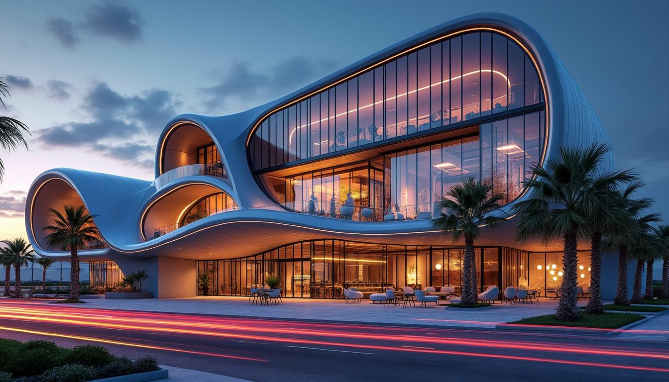 découvrez la florida 135 à fraga, en espagne, un chef-d'œuvre d'innovation architecturale alliant design moderne et fonctionnalité exceptionnelle.