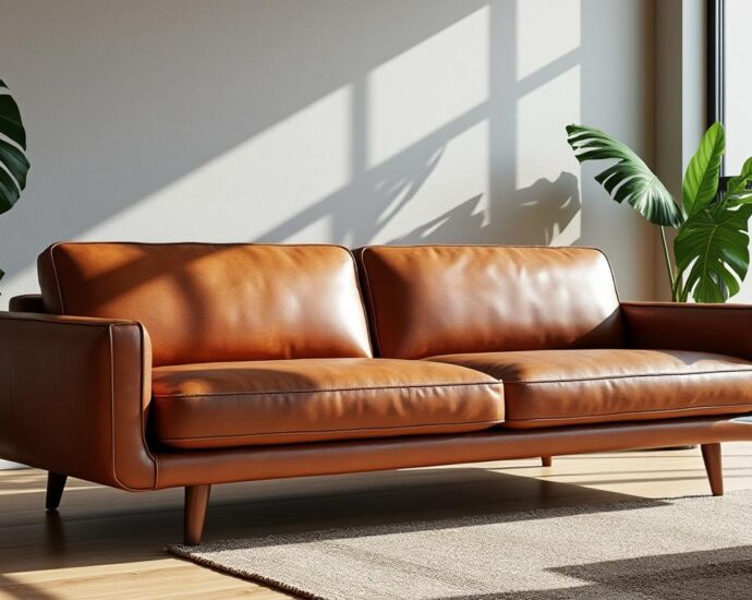 découvrez le charme intemporel du canapé convertible en cuir marron, alliant élégance et fonctionnalité pour sublimer votre intérieur avec style.