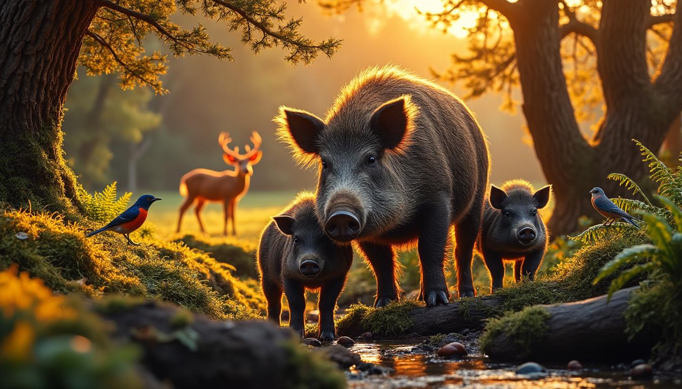 découvrez les avantages écologiques d'un parc de chasse au sanglier, un espace préservé qui favorise la biodiversité et équilibre les populations animales.