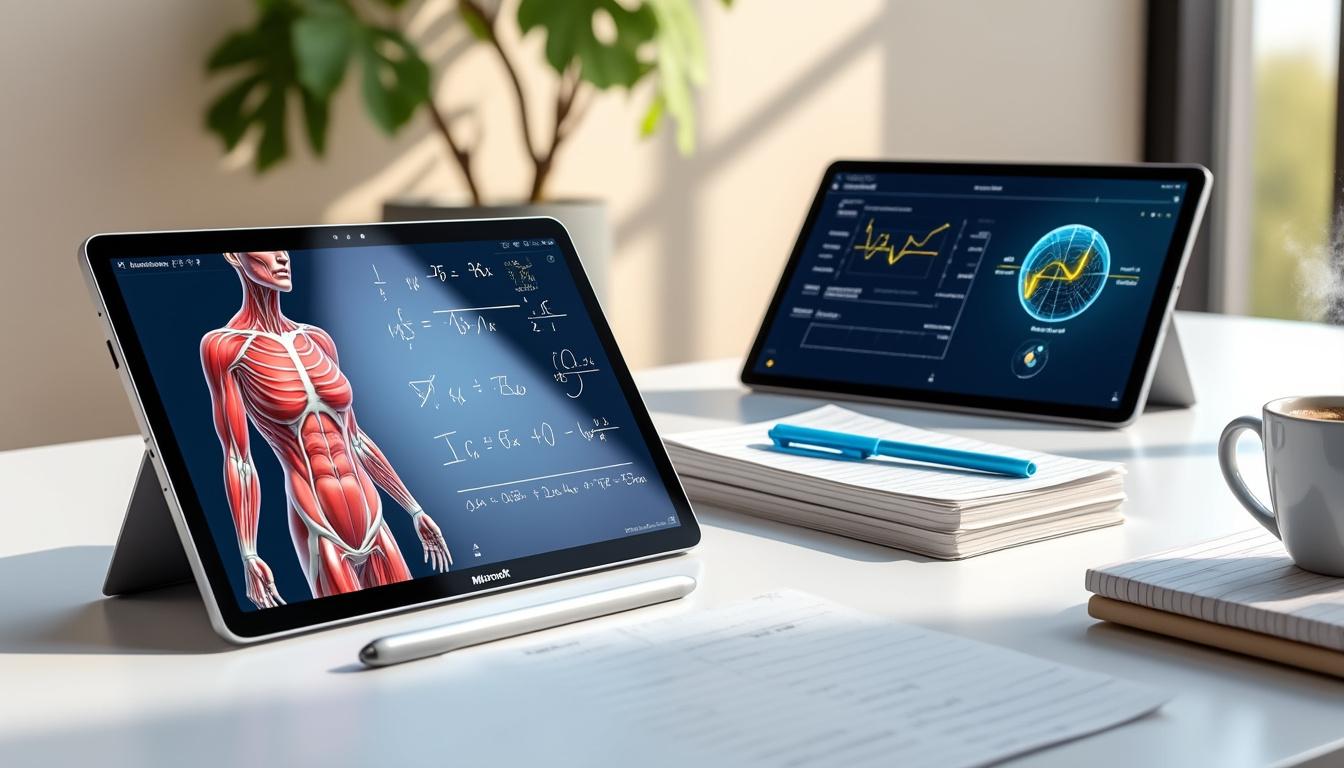 découvrez les tablettes tactiles microsoft idéales pour les étudiants : performance, mobilité et fonctionnalités avancées pour faciliter vos études au quotidien.