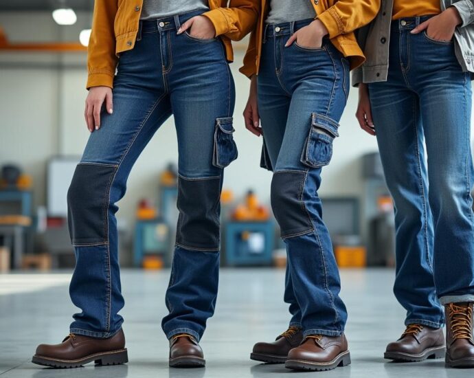 découvrez les tendances actuelles du jean de travail femme adaptées au secteur industriel, alliant confort, durabilité et style pour les professionnelles exigeantes.