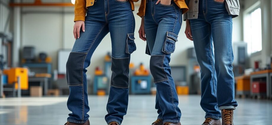 découvrez les tendances actuelles du jean de travail femme adaptées au secteur industriel, alliant confort, durabilité et style pour les professionnelles exigeantes.