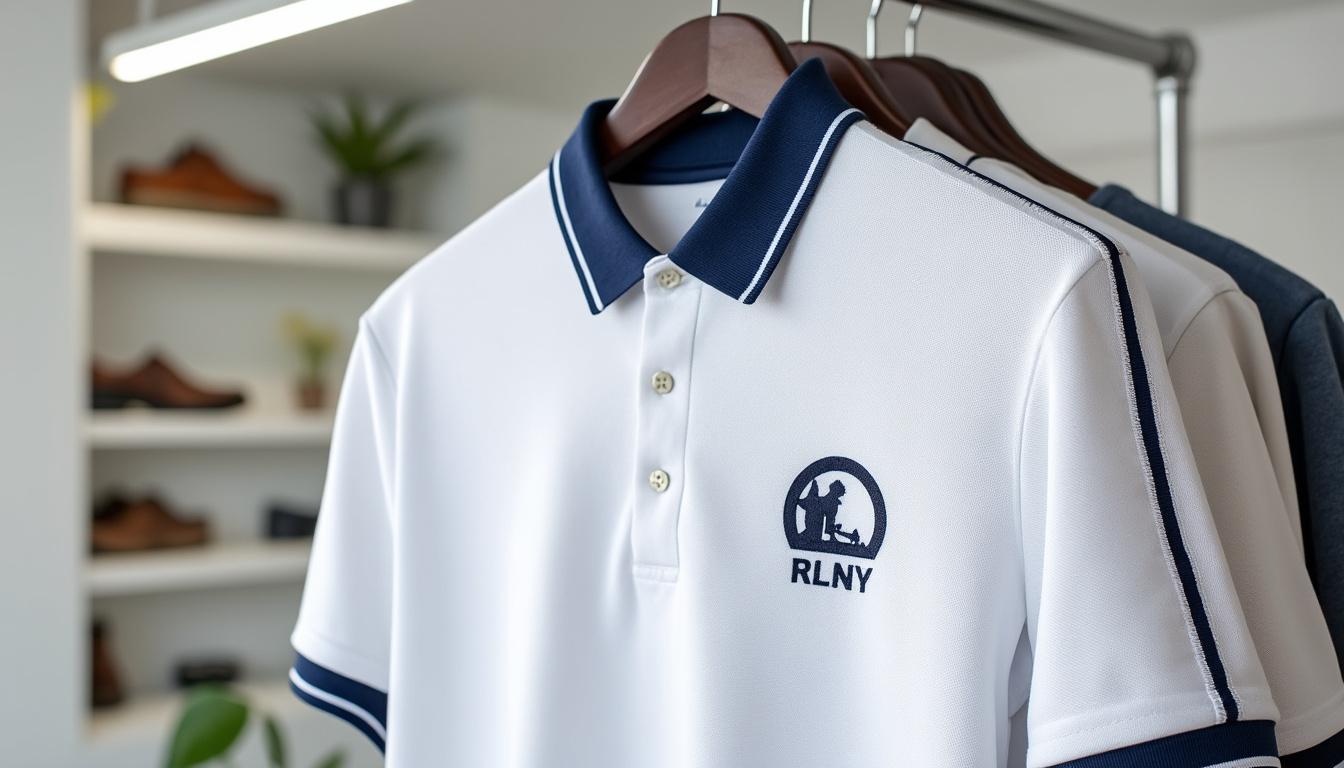 découvrez comment personnaliser votre polo en ligne avec votre logo grâce à nos astuces pour un design unique et attrayant qui capte tous les regards.