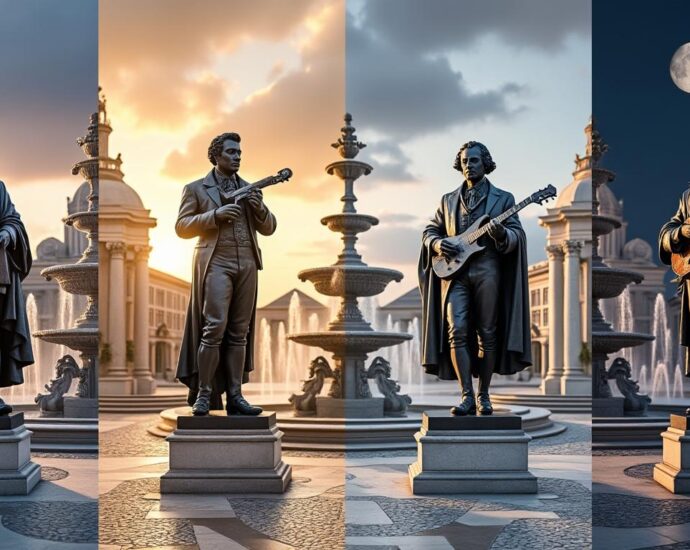 découvrez les statues musicales célèbres qui célèbrent les artistes et œuvres ayant marqué l'histoire de la musique à travers des sculptures emblématiques.