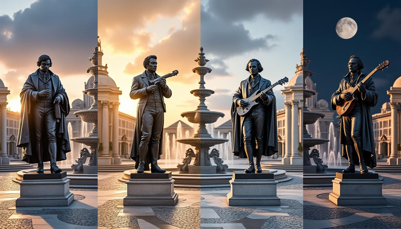 découvrez les statues musicales célèbres qui célèbrent les artistes et œuvres ayant marqué l'histoire de la musique à travers des sculptures emblématiques.