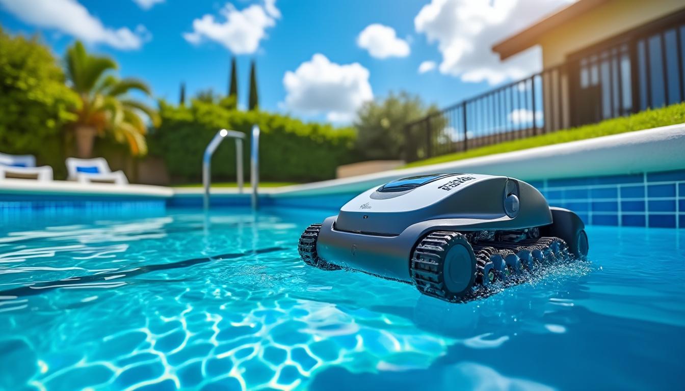 découvrez notre sélection des 5 meilleurs aspirateurs de piscine pas chers pour profiter d'une eau propre tout l'été 2026 sans vous ruiner.