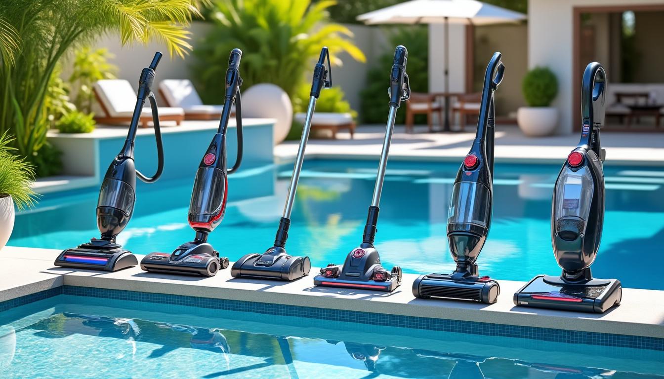 découvrez le top 5 des aspirateurs de piscine pas chers pour l'été 2026 et gardez votre piscine propre facilement sans vous ruiner.
