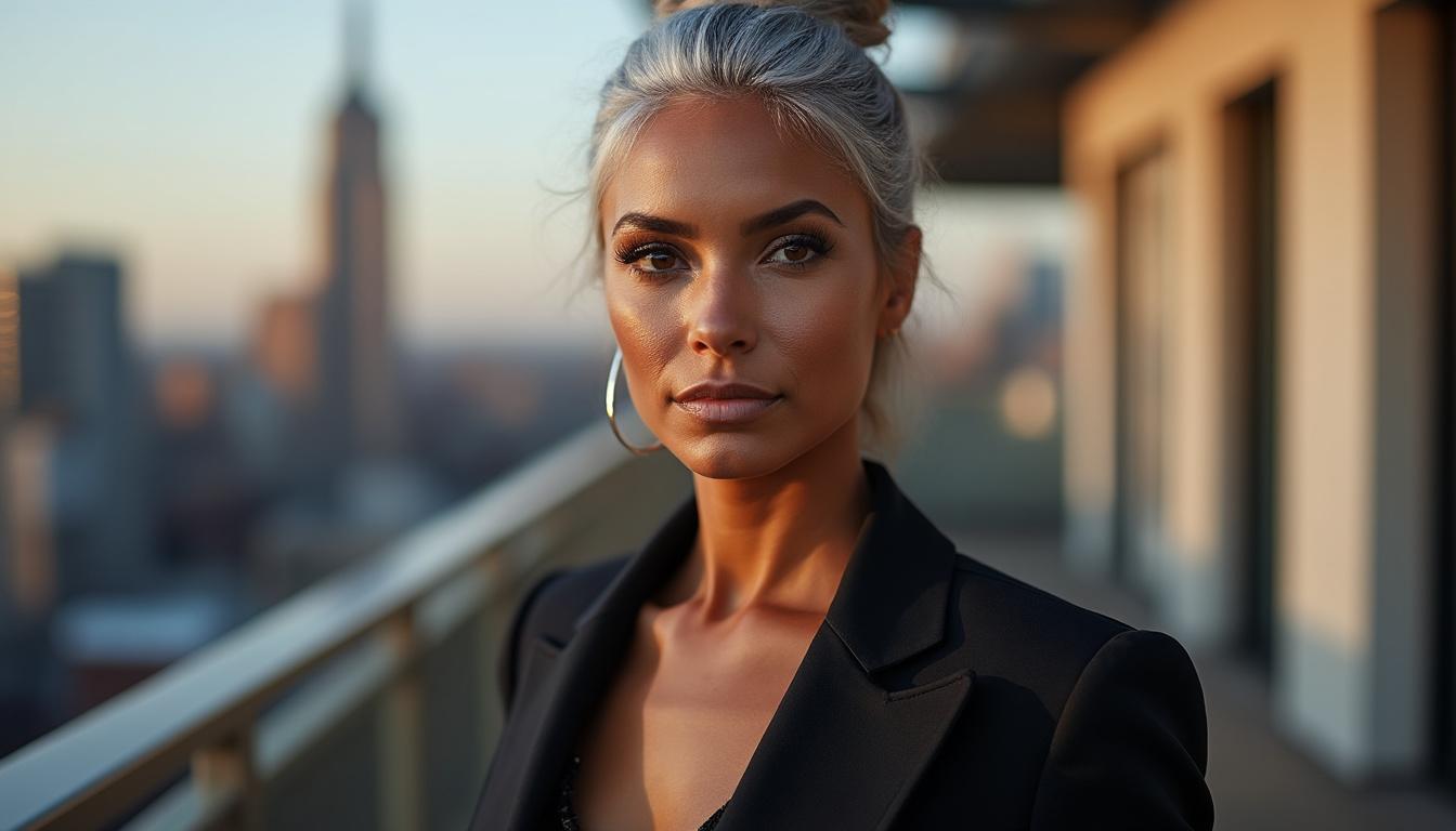 découvrez yasmina rossi, une icône de confiance et d'inspiration, qui redéfinit les standards de la mode pour les mannequins seniors.