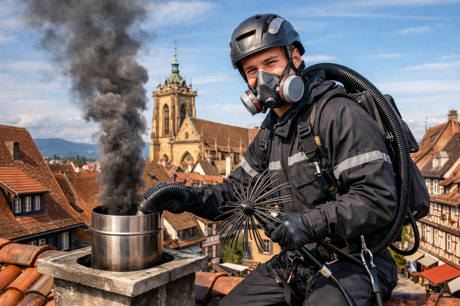 Ramonage à Colmar
