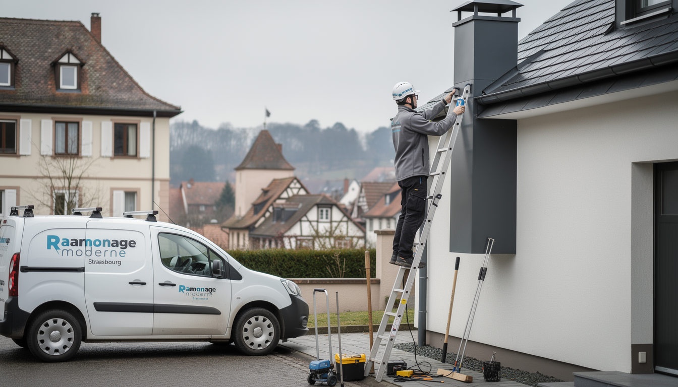 ramonage cheminée à Strasbourg