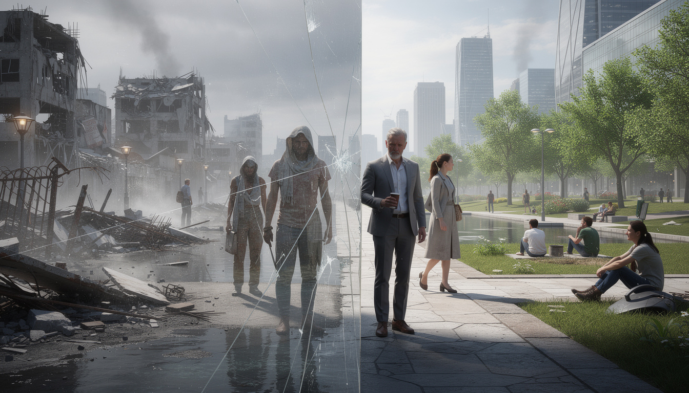 découvrez comment la dystopie et l'utopie reflètent nos peurs et nos espoirs, explorant les visions opposées de l'avenir à travers la littérature et la société.
