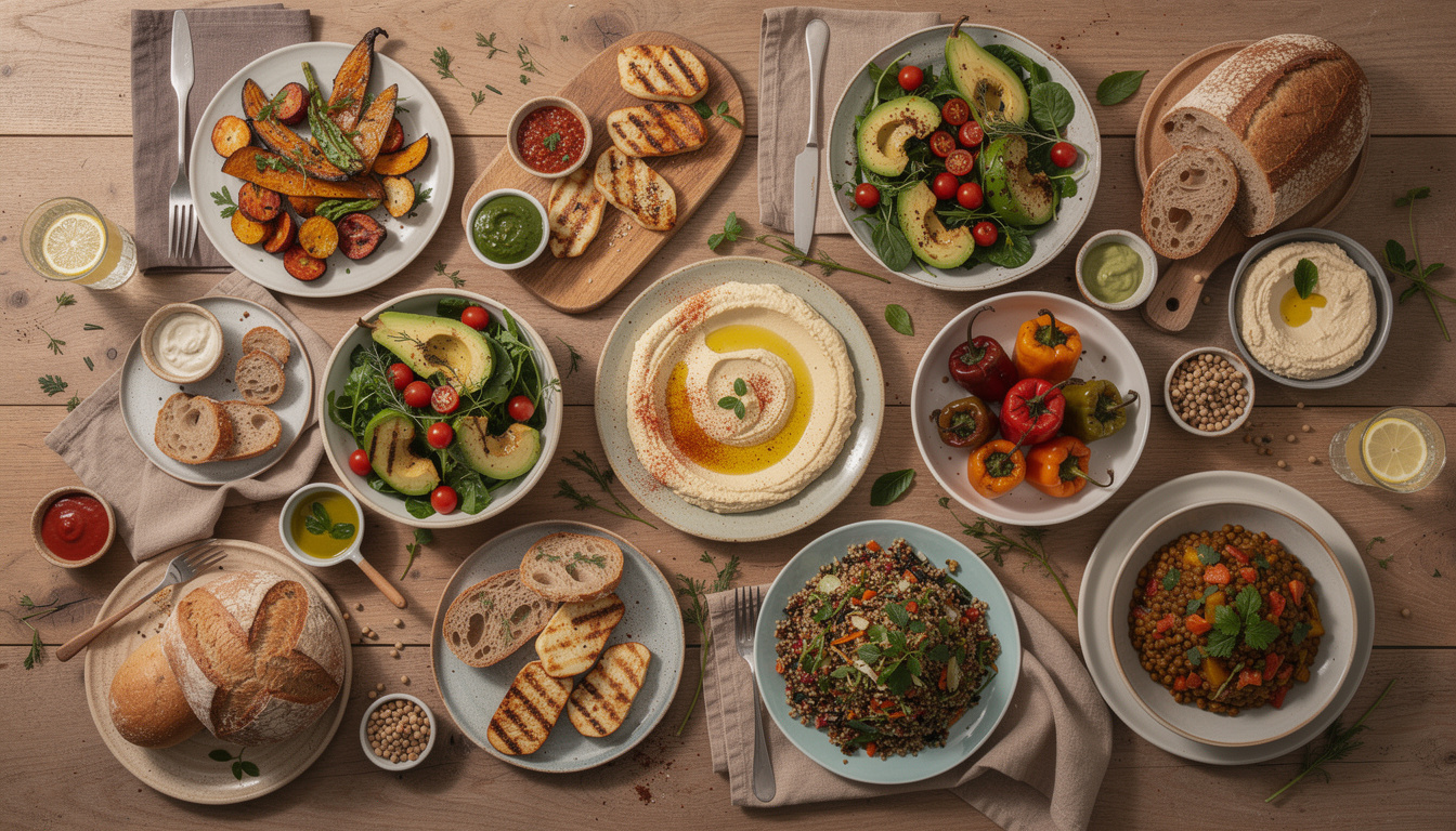 apprenez à élaborer un menu végétarien savoureux et mémorable pour vos invités, avec des recettes faciles et des conseils pratiques pour toutes les occasions.