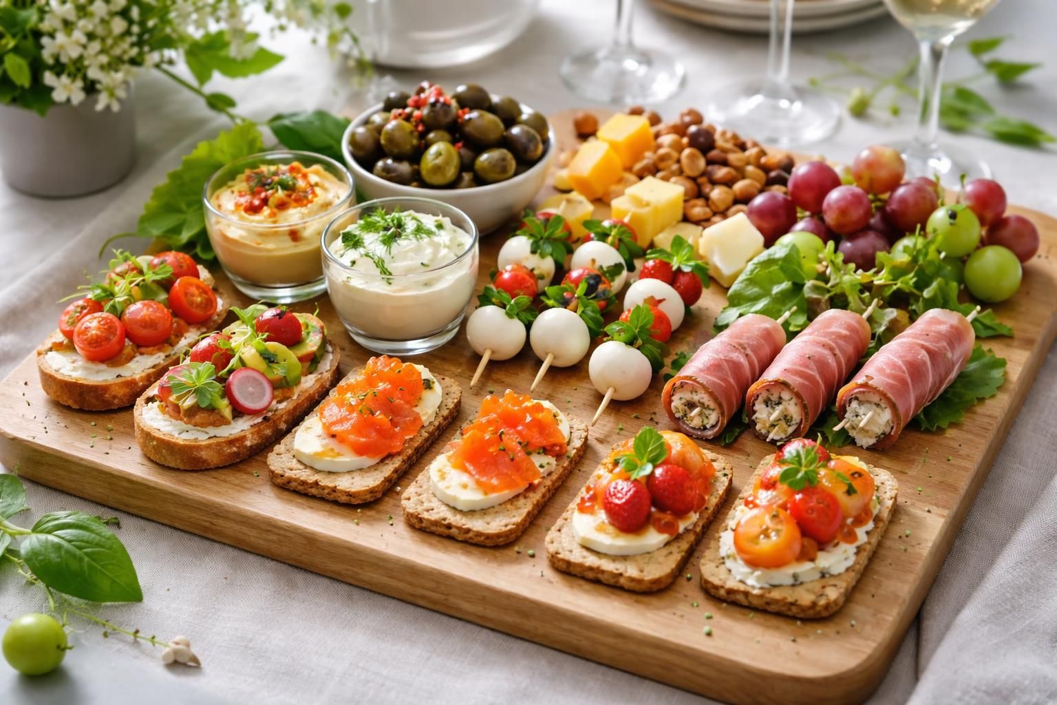 découvrez 10 idées d'amuse-bouches faciles et sans cuisson pour réussir vos apéritifs improvisés rapidement et sans stress.