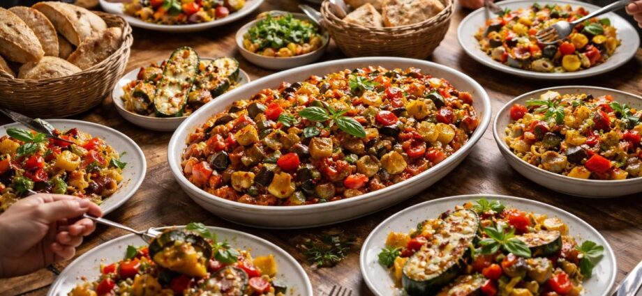 découvrez les meilleures recettes à base de courgettes, aubergines et poivrons pour un dîner en famille savoureux et convivial. idées faciles et gourmandes pour régaler petits et grands.