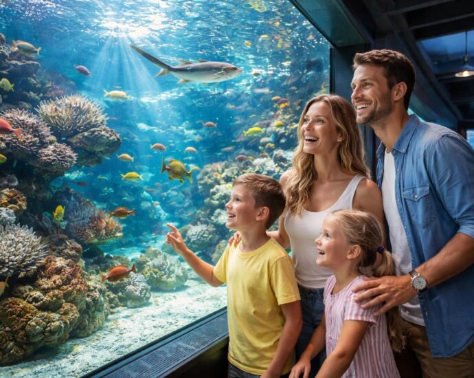 explorez les trésors marins de l'aquarium de fort-mahon, une destination idéale pour une sortie familiale inoubliable pleine de découvertes et d'émerveillement.