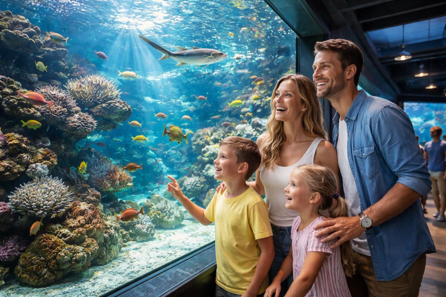 explorez les trésors marins de l'aquarium de fort-mahon, une destination idéale pour une sortie familiale inoubliable pleine de découvertes et d'émerveillement.