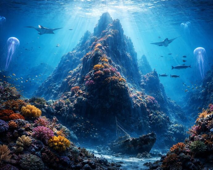 découvrez les mystères fascinants de la plus haute montagne sous-marine du monde, ses origines, ses secrets et son exploration.