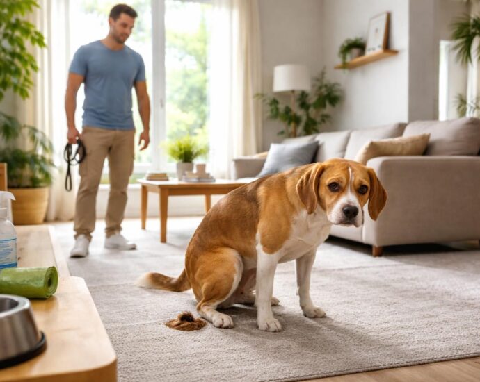 découvrez pourquoi votre chien fait caca dans la maison après la promenade et trouvez des solutions efficaces ainsi que des conseils pratiques pour y remédier.