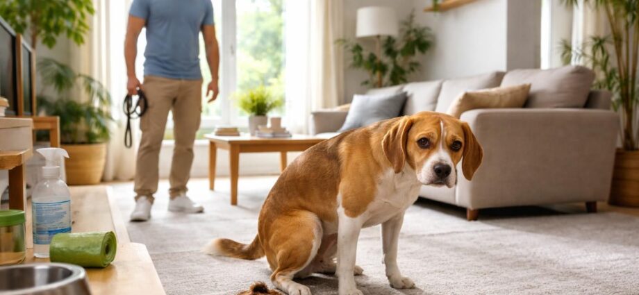 découvrez pourquoi votre chien fait caca dans la maison après la promenade et trouvez des solutions efficaces ainsi que des conseils pratiques pour y remédier.
