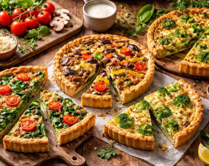 découvrez nos recettes de quiches sans œufs, savoureuses et variées, adaptées à tous les goûts et régimes alimentaires.