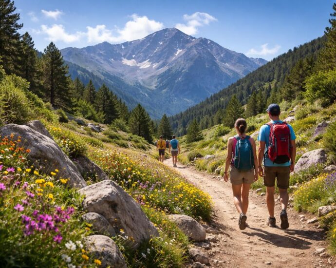 explorez les plus belles itinéraires de randonnée au canigou, accessibles et faciles pour tous les niveaux. profitez d'une expérience nature inoubliable au cœur des pyrénées.