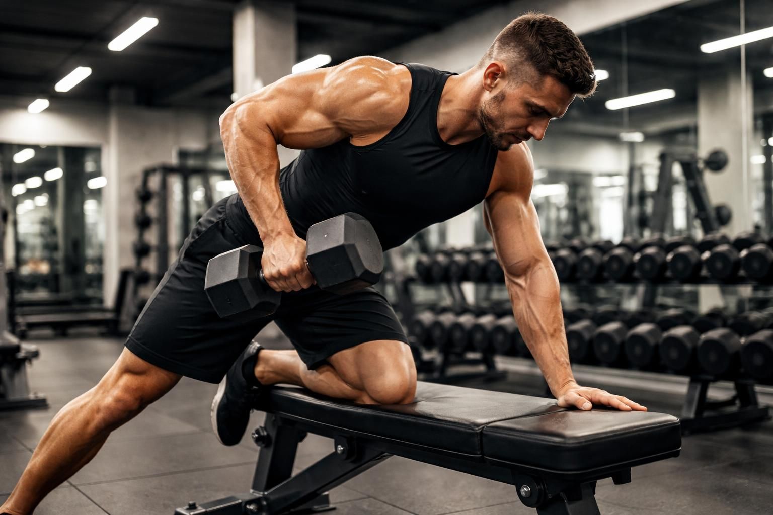 découvrez comment le rowing avec haltère au banc peut renforcer efficacement votre dos, améliorer votre posture et prévenir les douleurs grâce à un exercice ciblé et accessible.