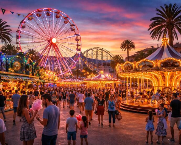 explorez les attractions phares de la fête foraine à hyères et vivez une expérience festive et inoubliable en famille ou entre amis.