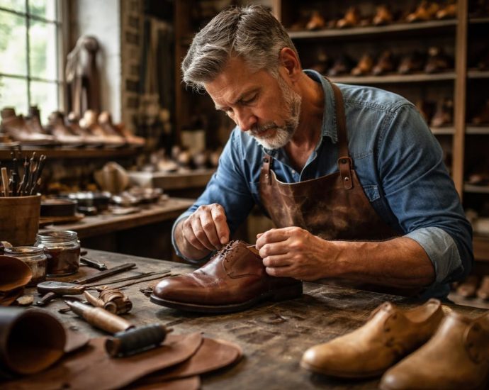 découvrez l'expertise des cordonniers, alliant savoir-faire artisanal et mode durable pour des chaussures uniques et respectueuses de l'environnement.
