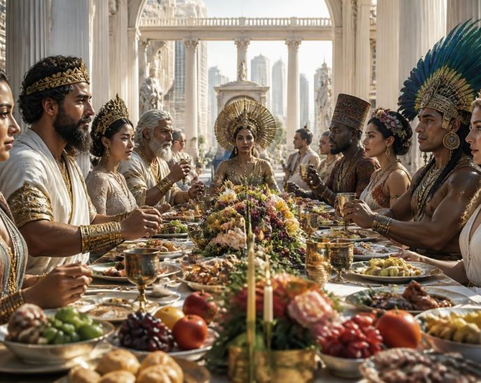découvrez comment la cène, symbole de l'art culinaire, est célébrée lors des jeux olympiques, mettant en lumière le festin des dieux sur la scène internationale.