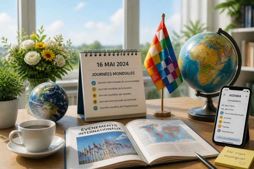 découvrez les événements incontournables de la journée mondiale d'aujourd'hui avec notre guide pratique. ne manquez aucune célébration importante et restez informé en un clic !